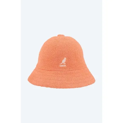Zdjęcie Kangol kapelusz Bermuda Casual kolor pomarańczowy 0397BC.PEACH-PEACH.PINK