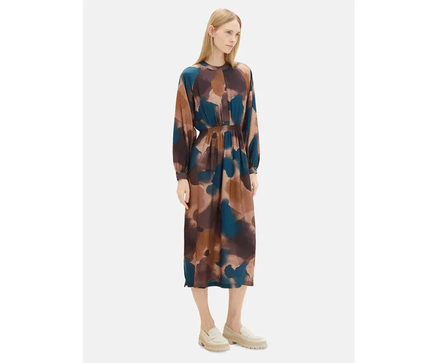 obrazek 1 Tom Tailor Sukienka codzienna 1039177 Kolorowy Regular Fit