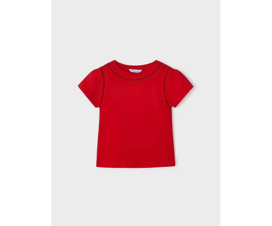 obrazek 1 Mayoral T-Shirt 3057 Czerwony