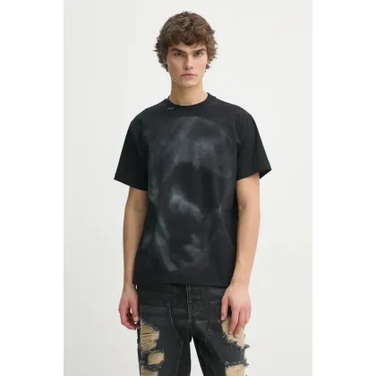 Zdjęcie Heliot Emil t-shirt męski kolor czarny z nadrukiem AW24.M.09.128.BLK01