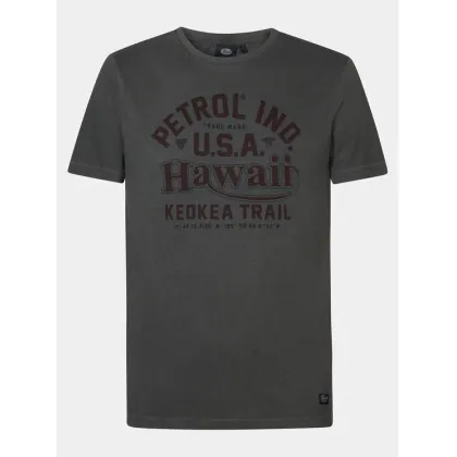 Zdjęcie Petrol Industries T-Shirt M-1040-TSR606 Szary Regular Fit