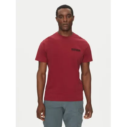 Zdjęcie Napapijri T-Shirt S-Vignoni NP0A4ILX Czerwony Regular Fit