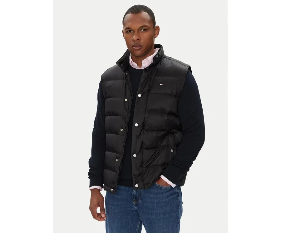 obrazek 1 Tommy Jeans Kamizelka DM0DM21777 Czarny Regular Fit