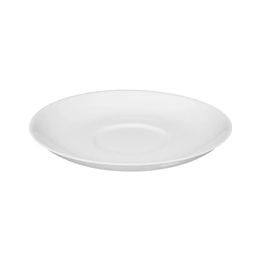 obrazek 3 Piękny biały porcelanowy 15-centymetrowy spodek z Niemiec - Tettau