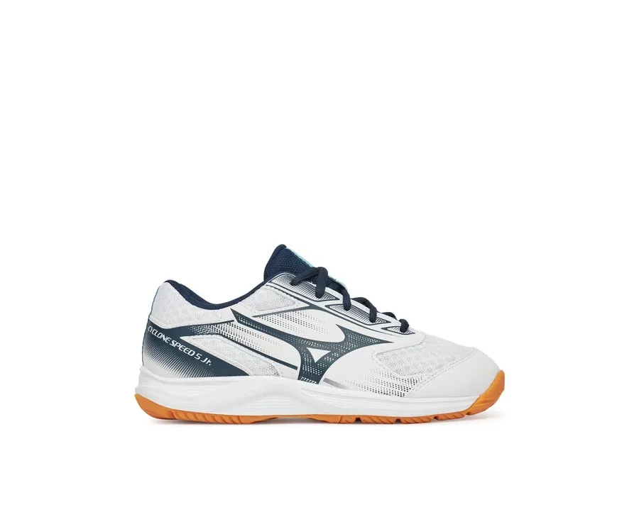 obrazek 1 Mizuno Buty halowe Cyclone Speed 5 JR V1GD251157 Biały