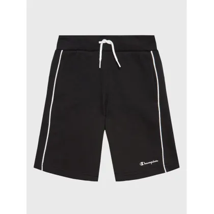 Zdjęcie Champion Szorty sportowe Script Logo 306147 Czarny Regular Fit