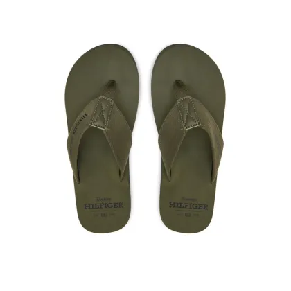 Zdjęcie Tommy Hilfiger Japonki Hilfiger 85 Beach Sandal FM0FM05339 Zielony