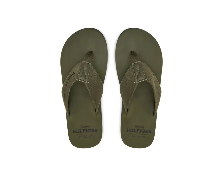 obrazek 1 Tommy Hilfiger Japonki Hilfiger 85 Beach Sandal FM0FM05339 Zielony