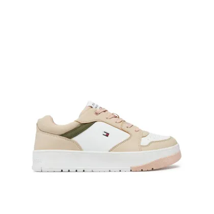 Zdjęcie Tommy Hilfiger Sneakersy Low Cut Lace-Up Sneaker T3A9-33527-1269 S Biały