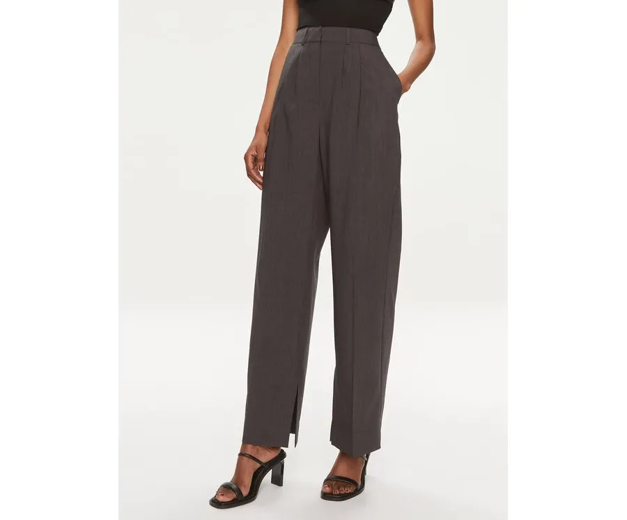 obrazek 1 Herskind Spodnie materiałowe Rupert 5119519 Szary Relaxed Fit