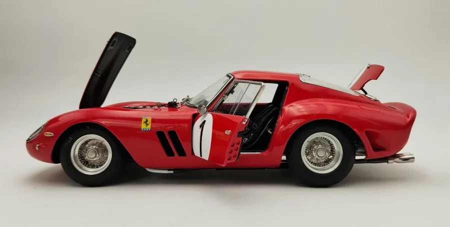 obrazek 6 Unikatowa replika Ferrari 250 GTO, 1000km Paris Montlhéry, P.+R. Rodriguez, #1