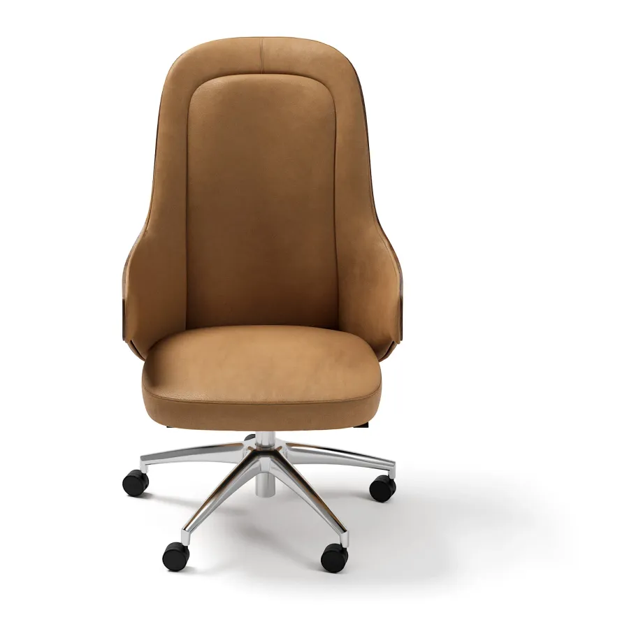 obrazek 4 Eleganckie biurowe krzesło w stylu modernistycznym - prosto z Włoch