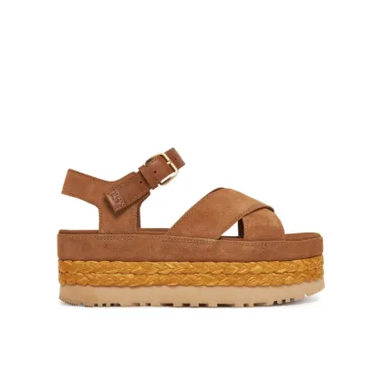 Zdjęcie Ugg Espadryle W Aubrey Ankle Strap 1167471 Brązowy