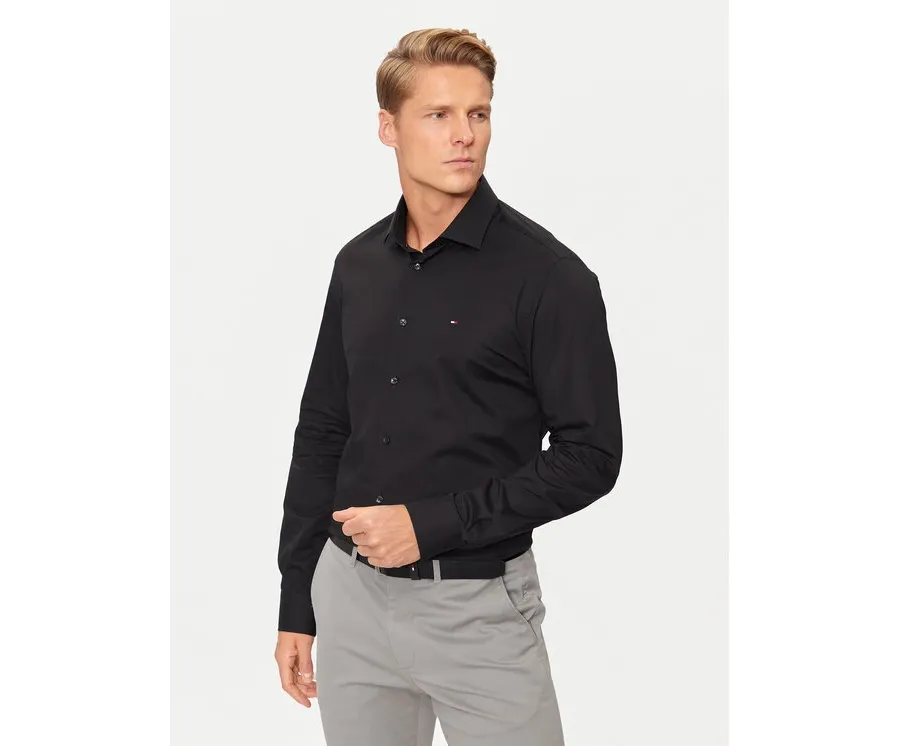 obrazek 1 Tommy Hilfiger Koszula MW0MW38347 Czarny Slim Fit