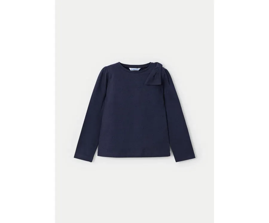 obrazek 1 Mayoral Bluzka 4064 Granatowy Regular Fit