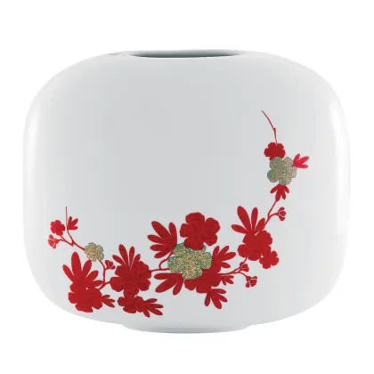 Zdjęcie Luksusowy porcelanowy wazon z japońskim motywem roślinnym - Vista Alegre