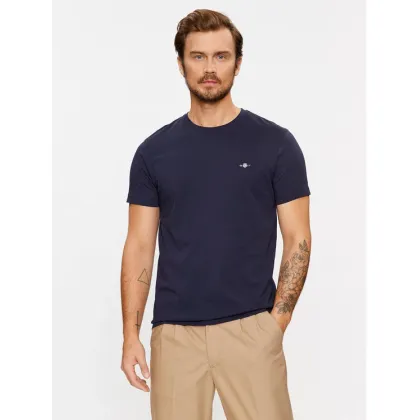 Zdjęcie Gant T-Shirt Shield 2003185 Granatowy Slim Fit