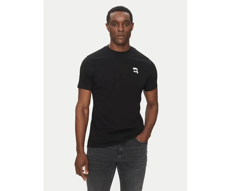 obrazek 1 KARL LAGERFELD T-Shirt 755710 500224 Czarny Regular Fit