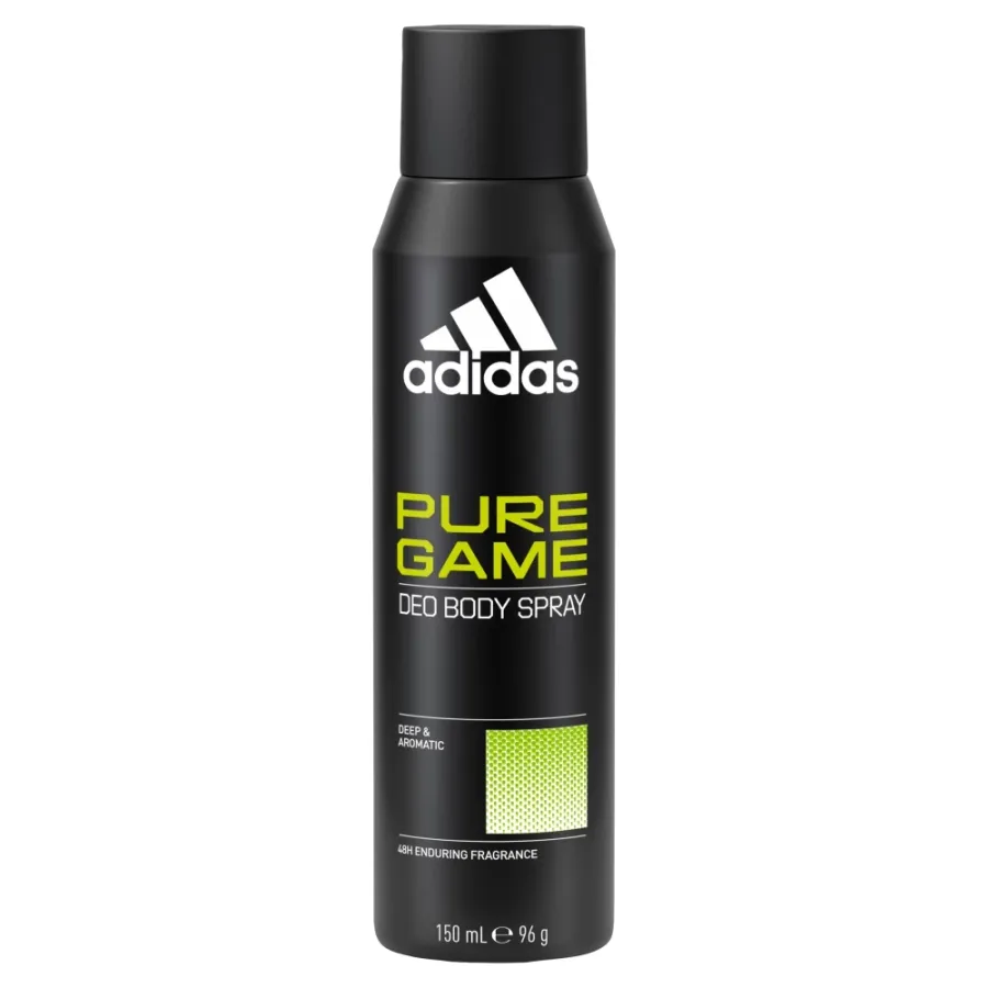 obrazek 1 Adidas Body Spray Pure Game Dezodorant dla mężczyzn, 150 ml 150 ml