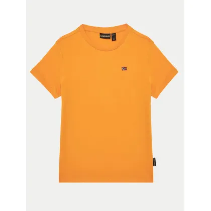 Zdjęcie Napapijri T-Shirt Salis SS 2 NP0A4GEHA701 S Pomarańczowy Regular Fit