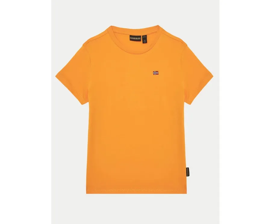 obrazek 1 Napapijri T-Shirt Salis SS 2 NP0A4GEHA701 S Pomarańczowy Regular Fit