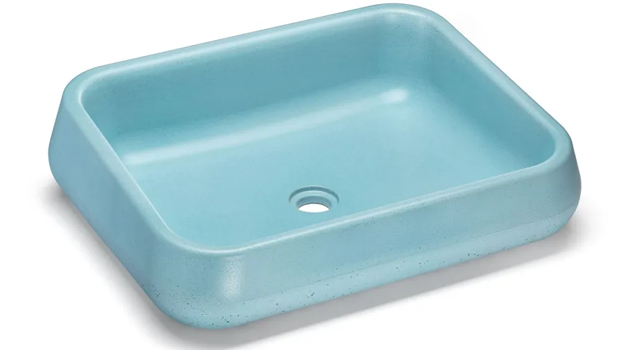 obrazek 1 Oszałamiająca umywalka 60 cm PERSEUS BASIC – średni kobaltowy, bez dekoru, lakier matowy