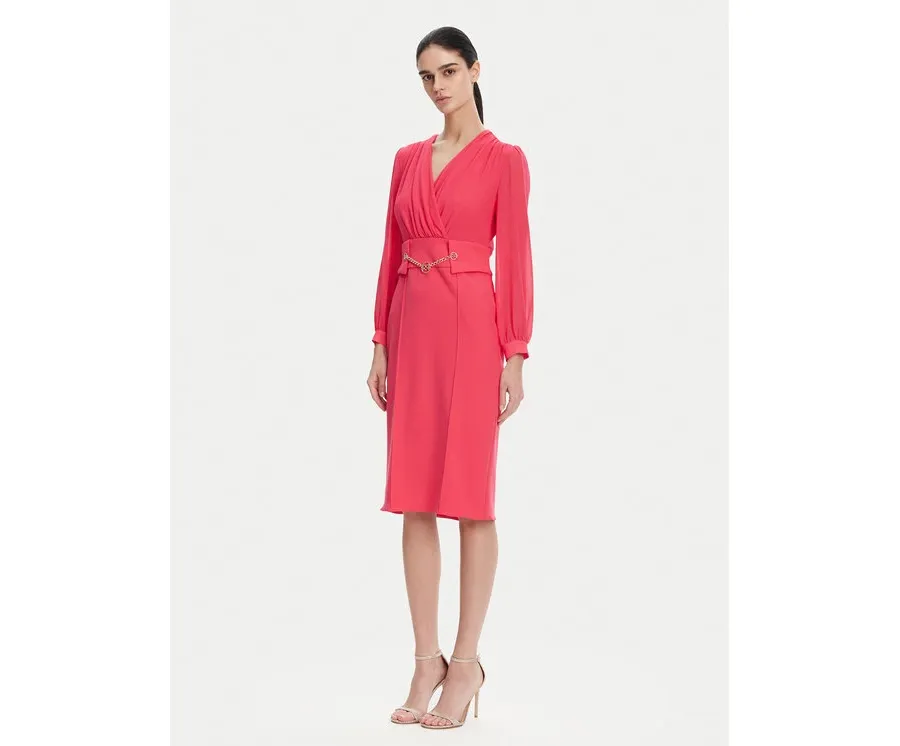 obrazek 1 Rinascimento Sukienka koktajlowa CFC0123289003 Różowy Regular Fit