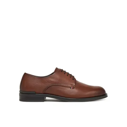 Zdjęcie Tommy Hilfiger Półbuty Core Hilfiger Leather Shoe FM0FM05375 Brązowy