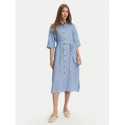 Zdjęcie Max Mara Sukienka koszulowa Salute 2516221028 Błękitny Regular Fit