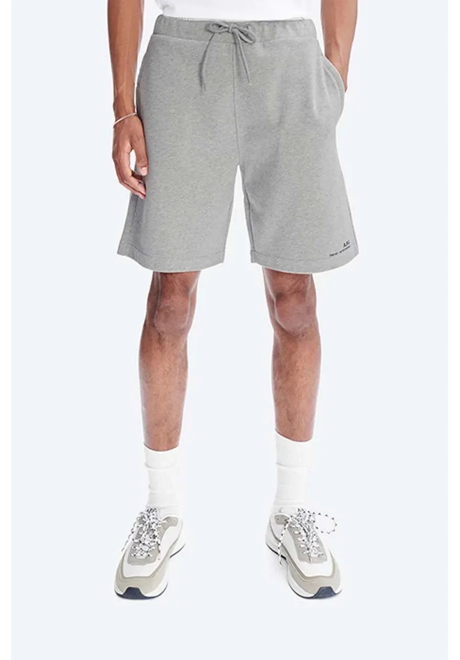 obrazek 1 A.P.C. szorty bawełniane Item Short kolor szary COEAS.H10148-DARKNAVY