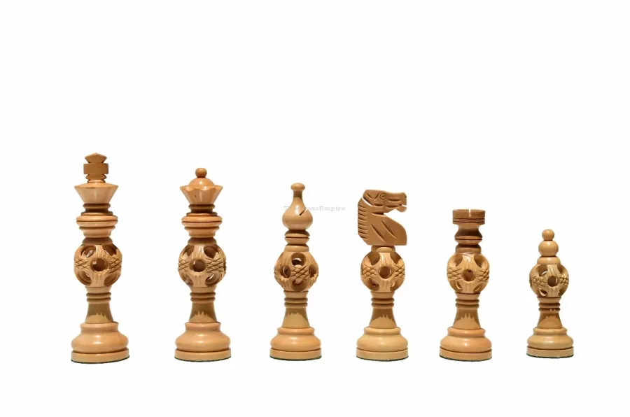 obrazek 10 Nowoczesny składany zestaw szachowy - The Chess Empire