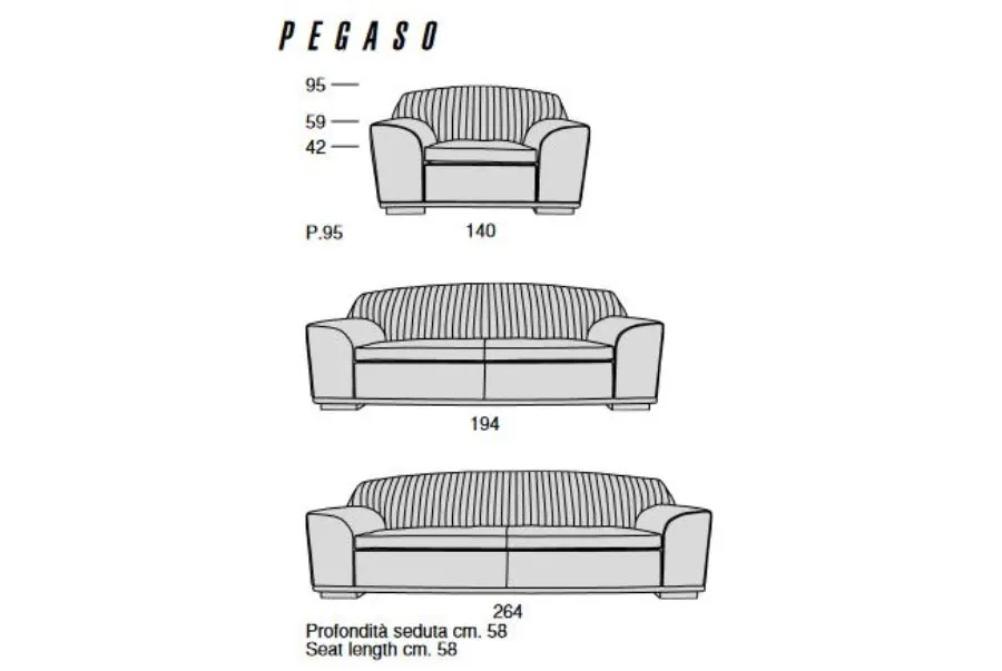 obrazek 5 Stylowa sofa o nowoczesnym kształcie – Mascheroni