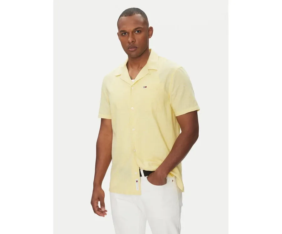 obrazek 1 Tommy Jeans Koszula DM0DM20895 Żółty Regular Fit
