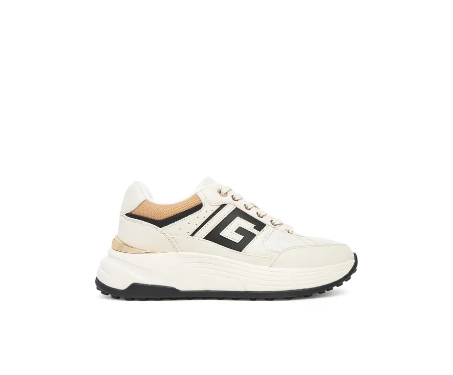 obrazek 1 Guess Sneakersy FLTFON FAB12 Écru