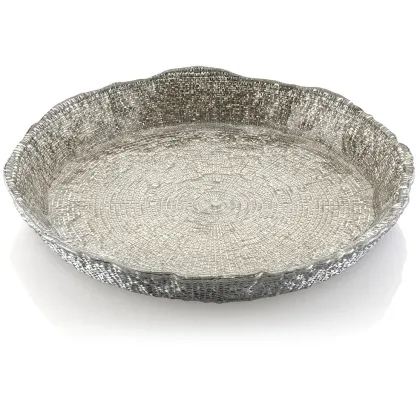 Picture Beautiful Italian fruit bowl in sand color - IVV