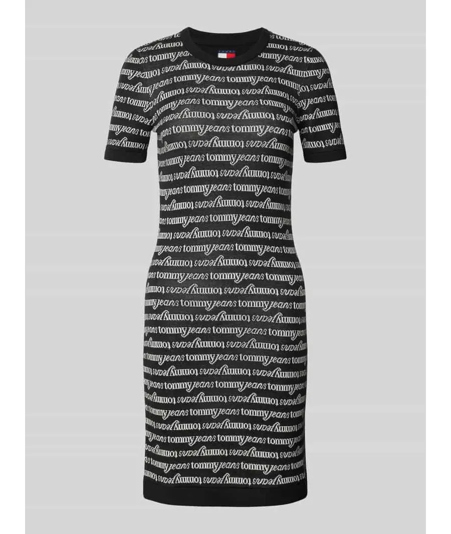 obrazek 1 Tommy Jeans Sukienka codzienna DW0DW19478 Czarny Slim Fit
