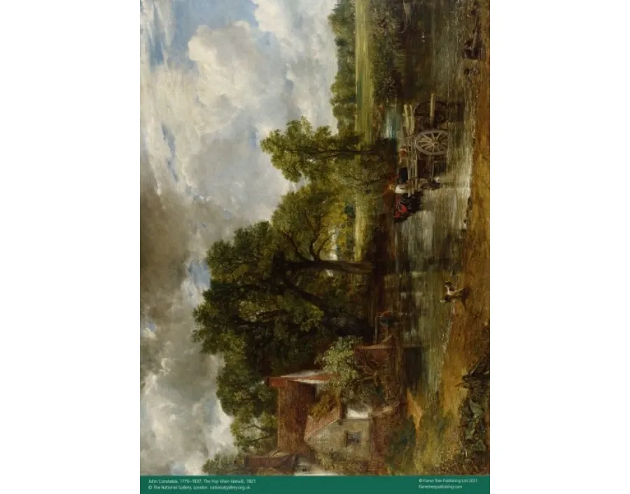 obrazek 2 Puzzle dla dorosłych NG: John Constable Wóz siana - Flame Tree Publishing