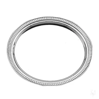 Zdjęcie Stylowa podstawka pod butelkę z ozdobnym rantem - Zaramella Argenti