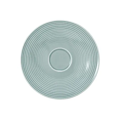 Zdjęcie Duży porcelanowy spodek pod filiżankę 16,5 cm w kolorze niebieskim - Seltmann Weiden