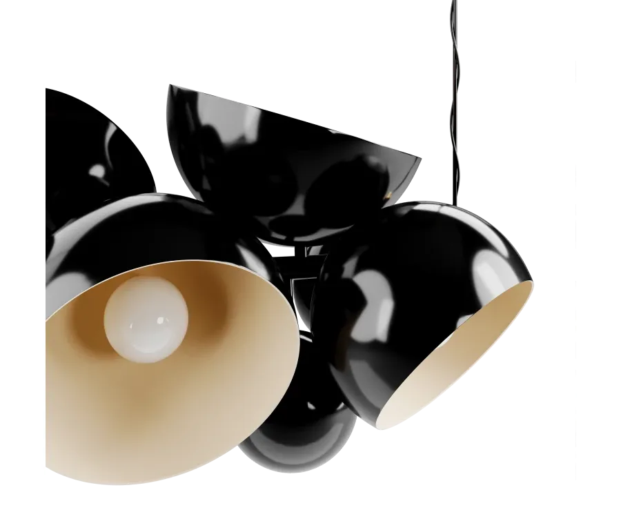 obrazek 4 Stylowa lampa wisząca o wyjątkowym wzornictwie