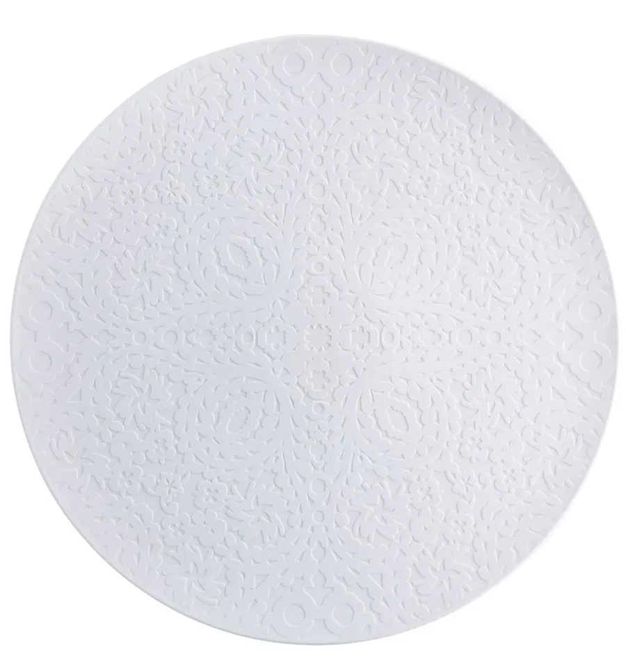 obrazek 1 Talerz-półmisek z porcelany Paseo z bogatym reliefowym ornamentem - Vista Alegre
