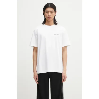 Zdjęcie Daily Paper t-shirt bawełniany Senses T Shirt męski kolor biały z nadrukiem 2511150