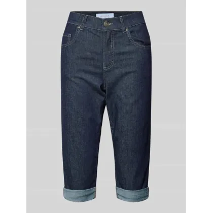 Zdjęcie Spodnie capri o kroju slim fit z 5 kieszeniami
