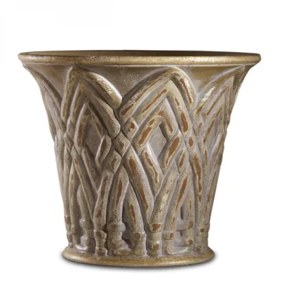 Picture Flowerpot made of terracotta H.54xL.50xD.Int.48 cm