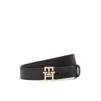 Zdjęcie Tommy Hilfiger Pasek Damski Th Modern 2.5 AW0AW17496 Czarny