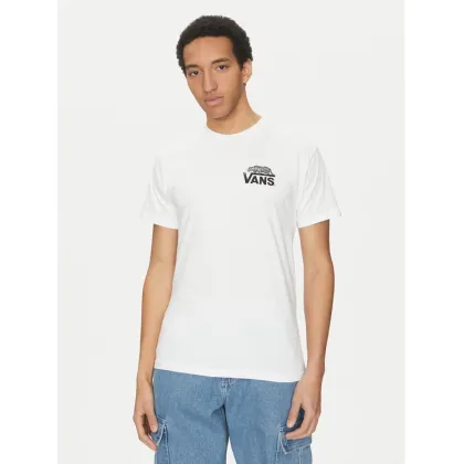 Zdjęcie Vans T-Shirt Sneaky VN000M3Y Biały Regular Fit