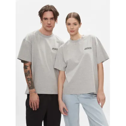 Zdjęcie 2005 T-Shirt Unisex Basic Tee Szary Relaxed Fit