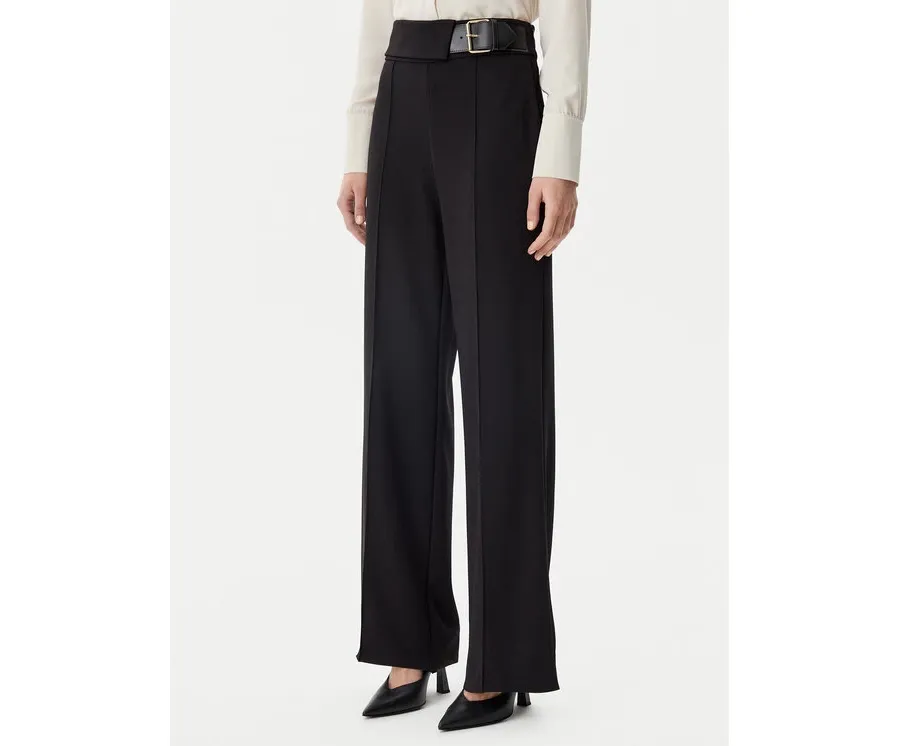 obrazek 1 Rinascimento Spodnie materiałowe CFC0122936003 Czarny Regular Fit