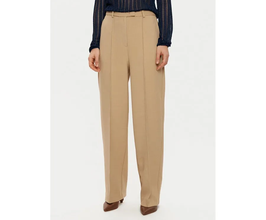 obrazek 1 Tommy Hilfiger Spodnie materiałowe WW0WW43875 Beżowy Regular Fit