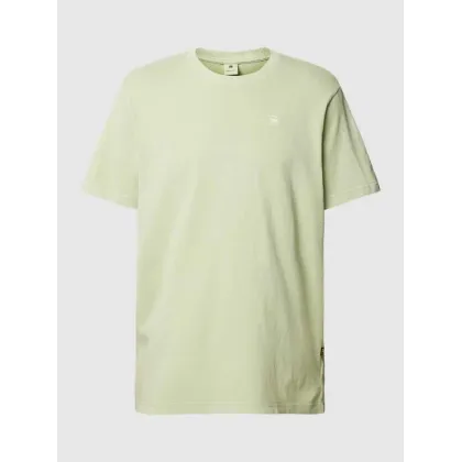 Zdjęcie T-shirt z bawełny z detalem z logo